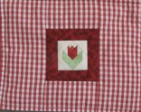 Patchwork-Pohankový polštářek 